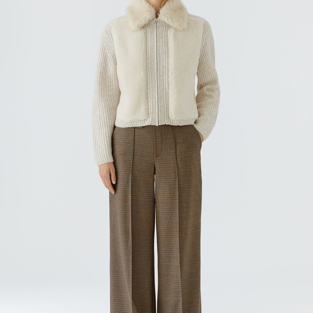 Pantalon à carreaux