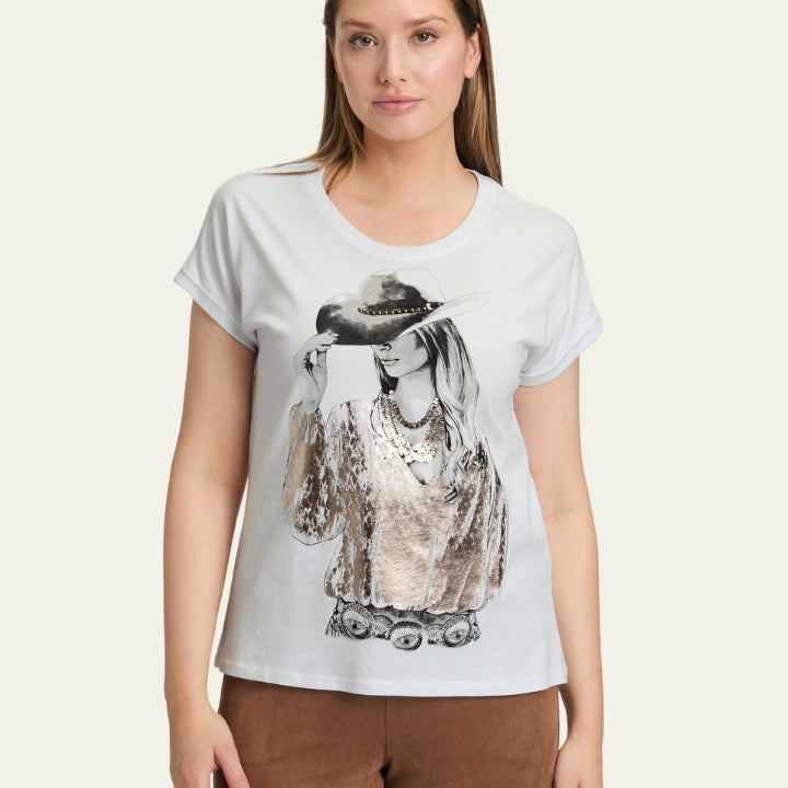 T-SHIRT COW GIRL