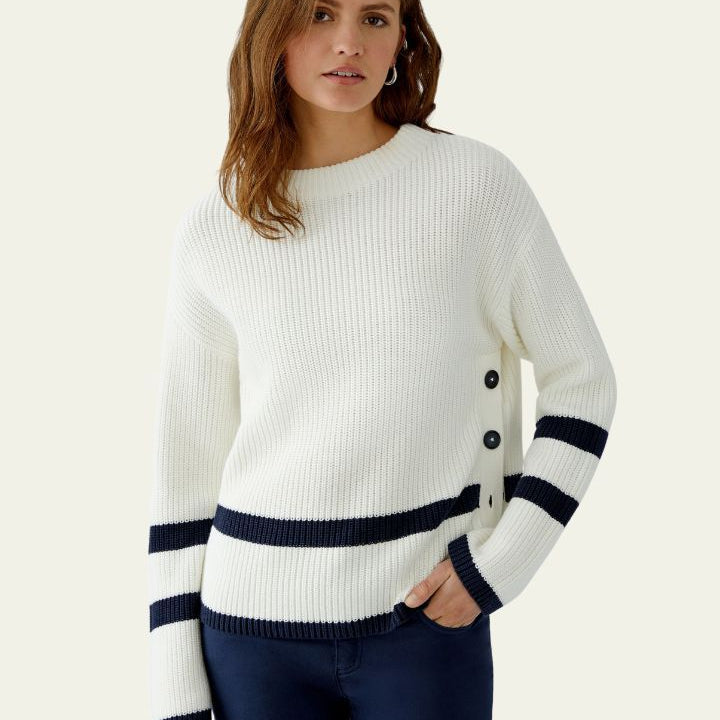 PULL RAYÉ