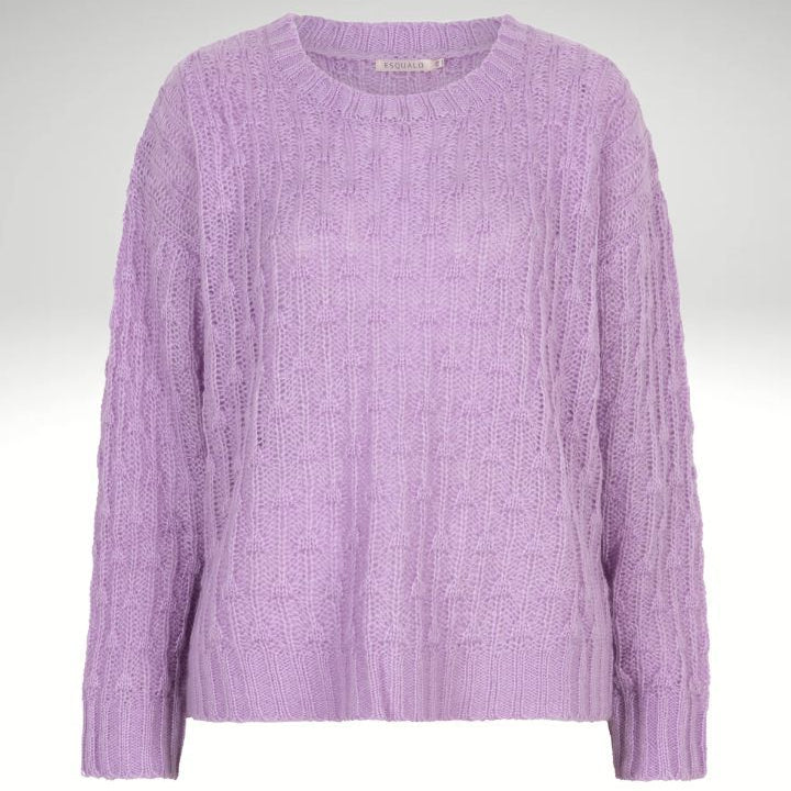 PULL EN MAILLE AJOURÉE