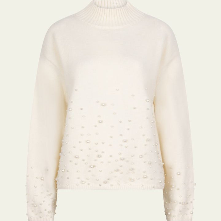 PULL ORNÉ DE PERLES