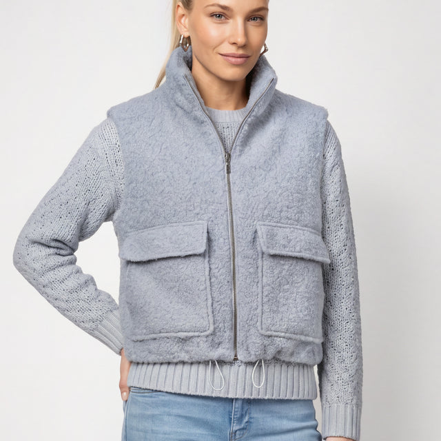 Veste sans manches Monari 809782, bleu 701