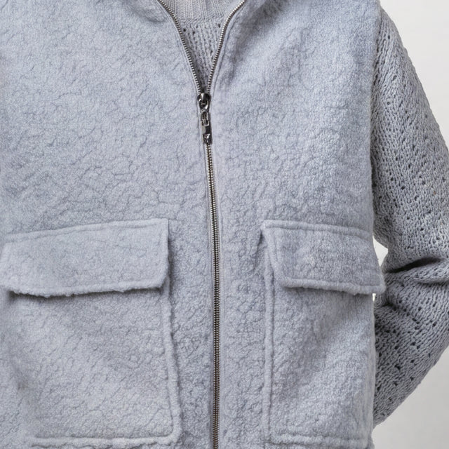 Veste Monari 809782 bleu 701 — vue 2