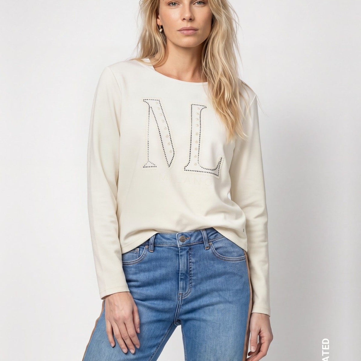 Haut Monari 809832 blanc 160 — vue 2