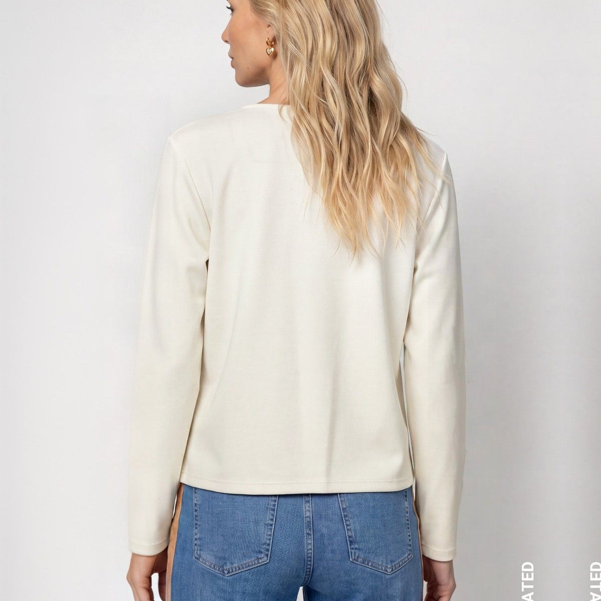 Haut Monari 809832 blanc 160 — vue 3