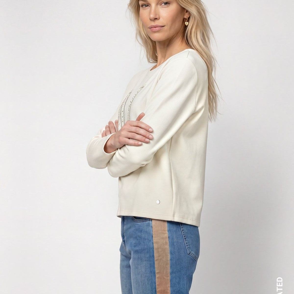 Haut Monari 809832 blanc 160 — vue 4