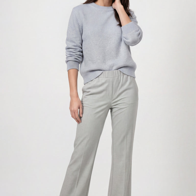 Pull Monari 809996 bleu 701 — vue 3