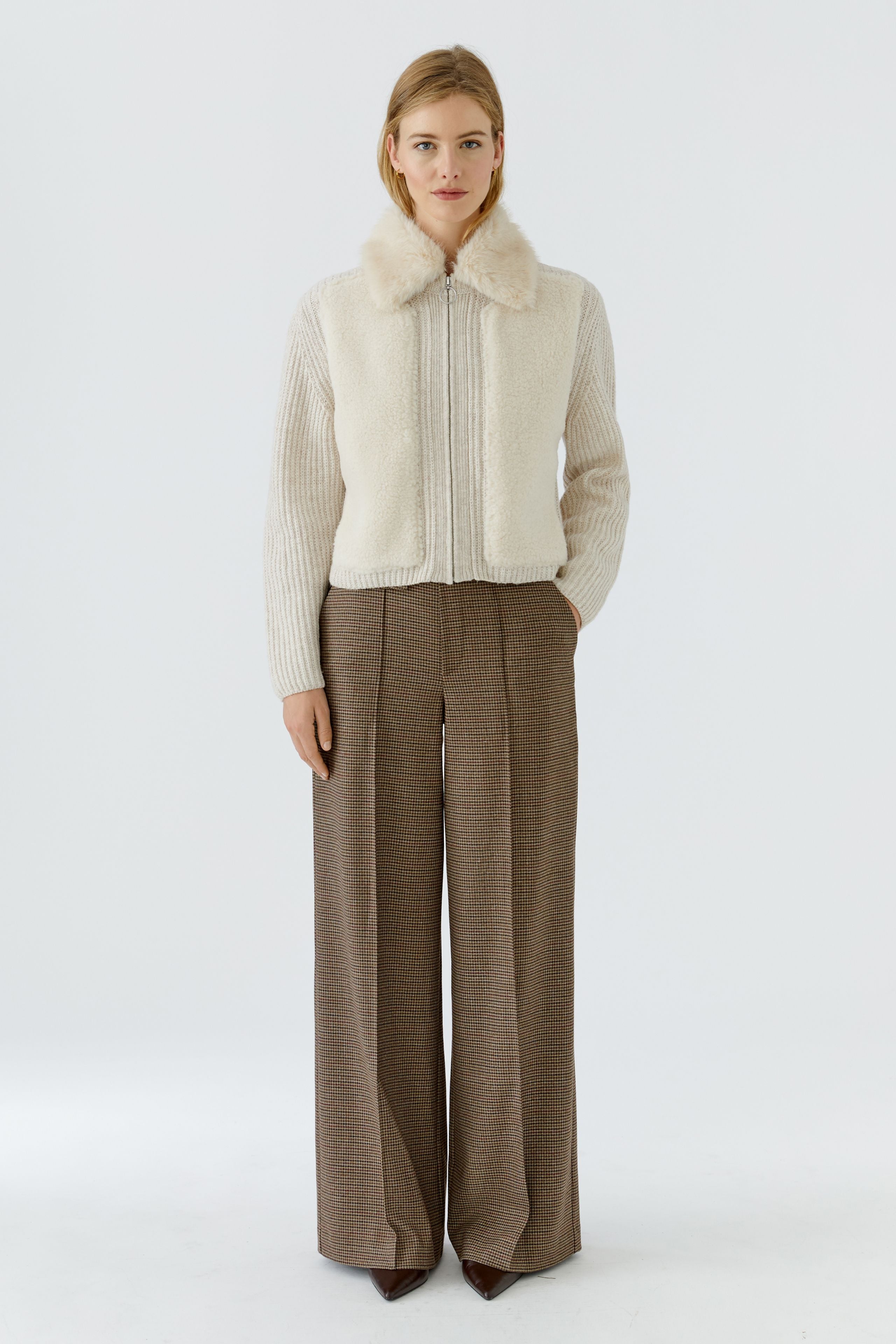 Pantalon à carreaux
