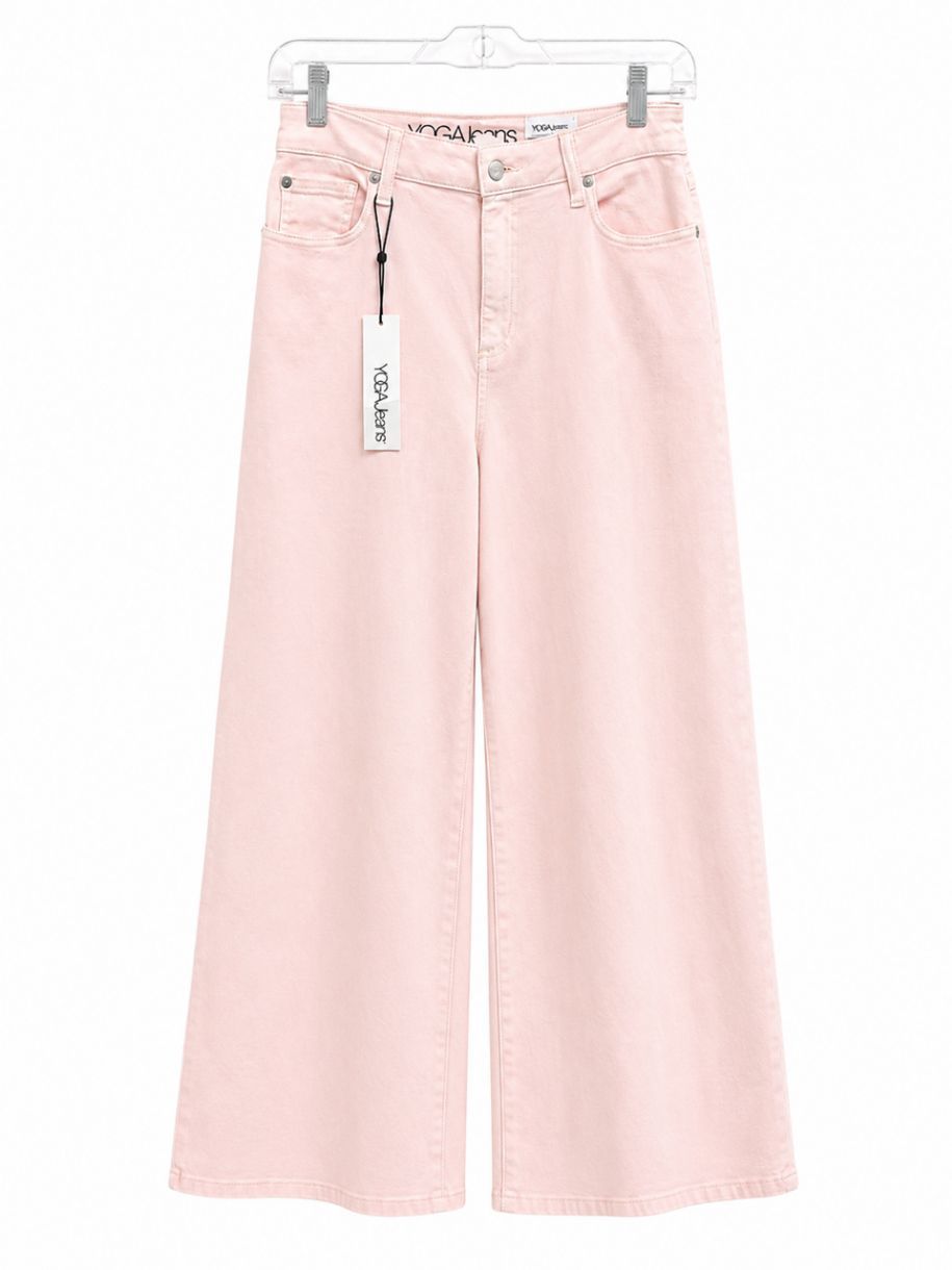 Jeans Lily jambe large taille haute