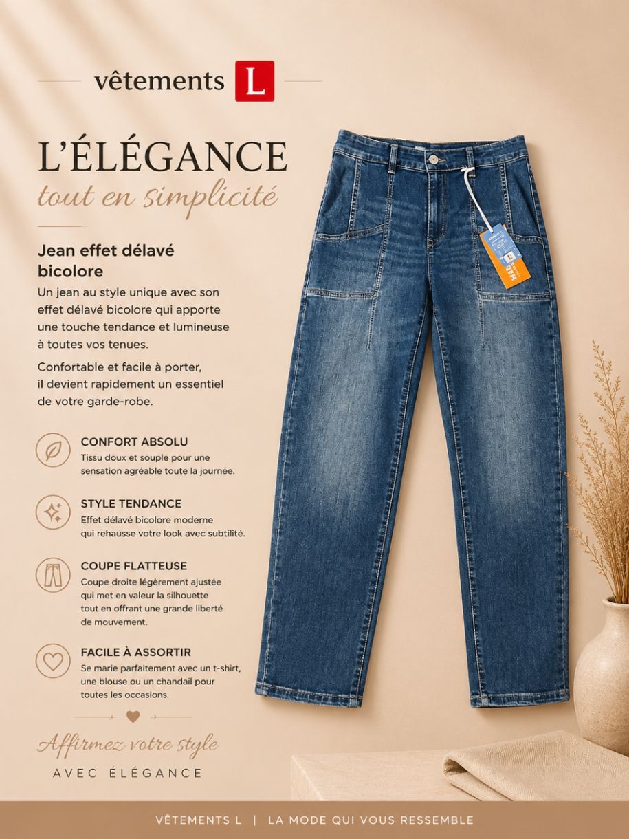 JEANS CAROL - COUPE CARROT