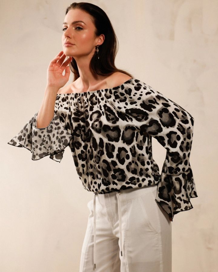 Leopard Blouse