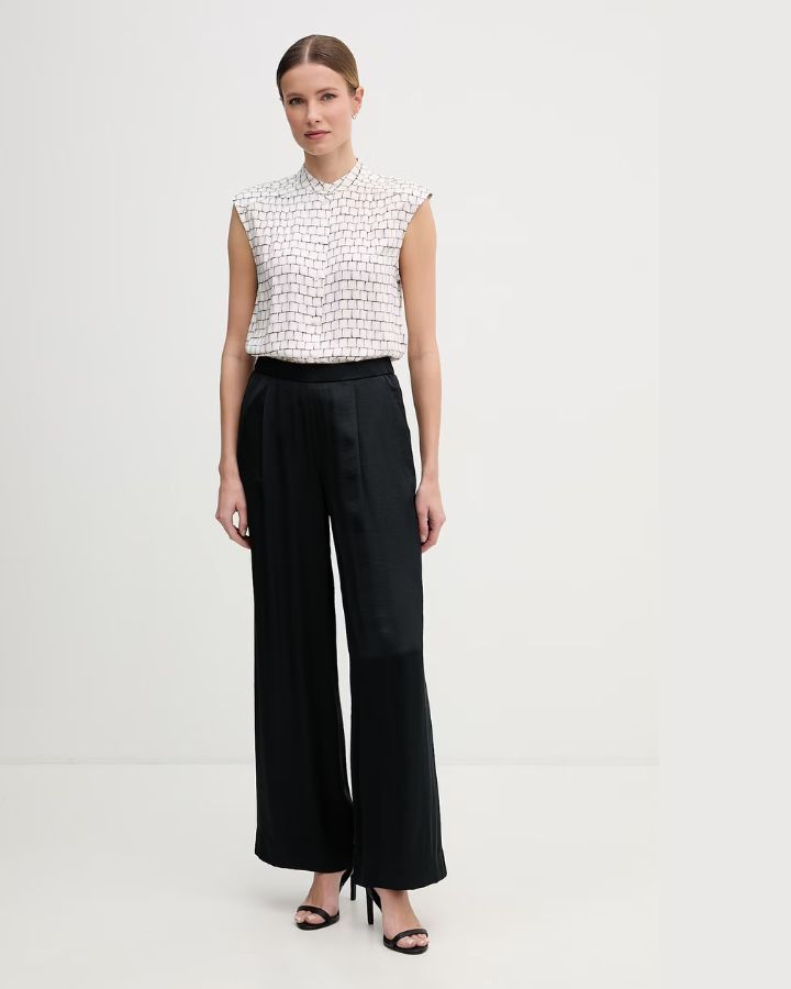 Pantalon de satin