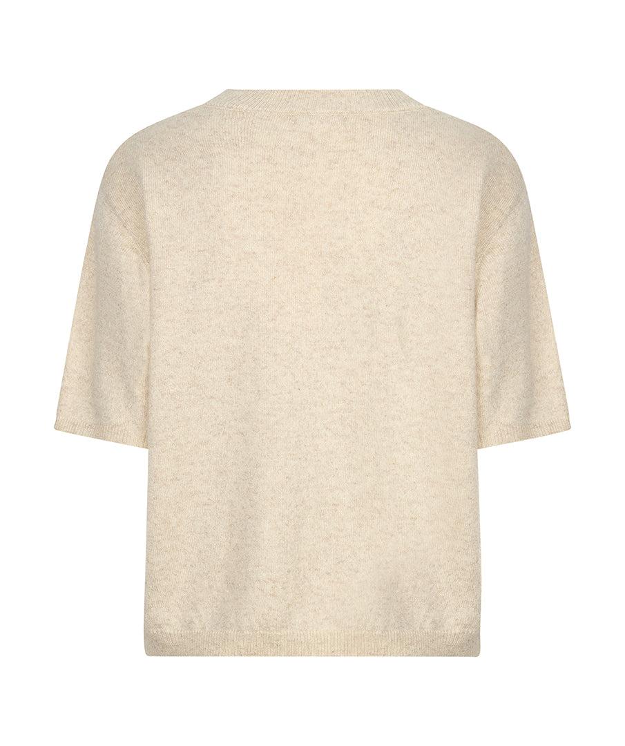 Chandail manches courtes Esqualo Light Sand — vue de dos