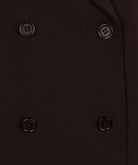 Blazer court Esqualo Cacao — détail des boutons