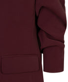 Blazer Esqualo Merlot — détail de manche et de poche