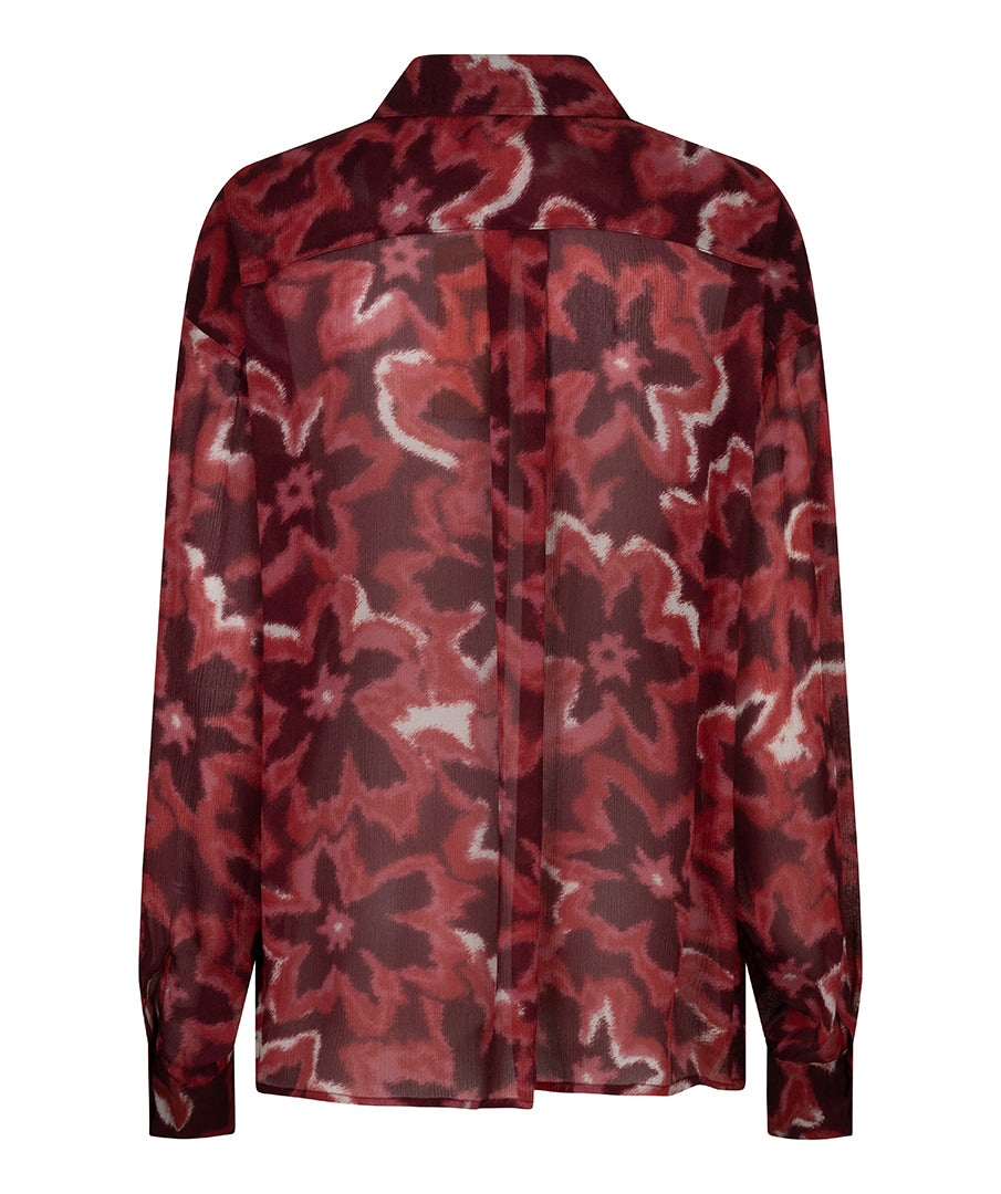 Blouse Esqualo Autumn Bloom — vue de dos