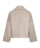 Manteau court Esqualo Biscuit — vue de dos