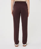 Pantalon droit Esqualo Cacao — vue de dos et poches arrière