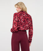 Blouse Esqualo Autumn Bloom — vue de dos sur mannequin