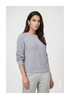 Pull Monari 809974 bleu 701 — vue 2