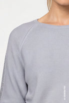 Pull Monari 809983 bleu 701 — vue 2
