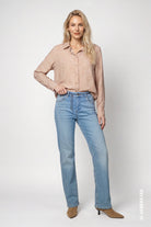 Jeans Monari 810112 bleu 750 — vue 3