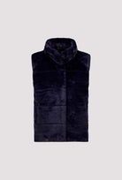 Gilet sans manches bleu foncé MONARI 810146-790, vue de face